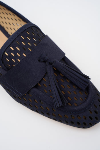 Tre Emme Mocassino Blu Donna - 3