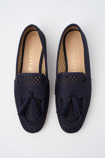 Tre Emme Mocassino Blu Donna - 4