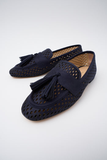 Tre Emme Mocassino Blu Donna - 6