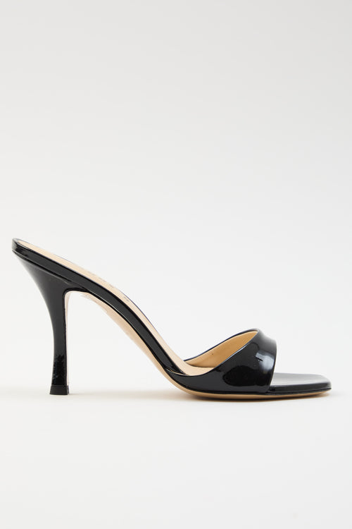 Tre Emme Sandalo Nero Donna