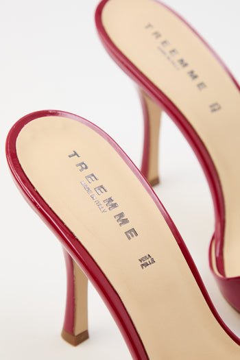 Tre Emme Sandalo Rosso Donna - 4