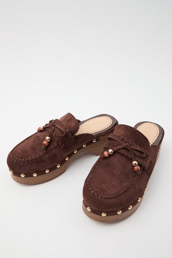 Tre Emme Zoccolo Brown Donna - 6