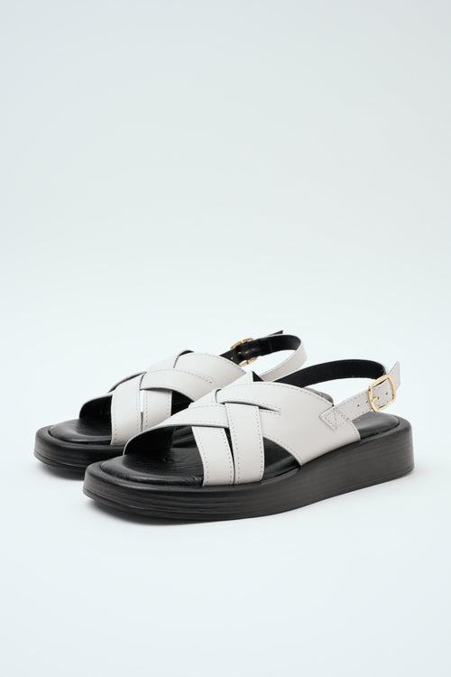 Tre Emme Zeppa Off White Donna - 2