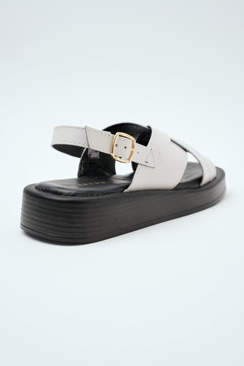 Tre Emme Zeppa Off White Donna - 5