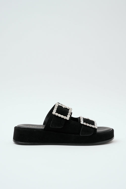 Tre Emme Ciabatta Nero Donna