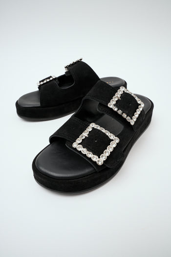 Tre Emme Ciabatta Nero Donna - 6