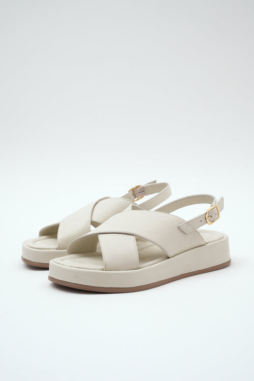 Tre Emme Sandalo Off White Donna - 2