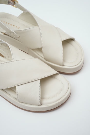 Tre Emme Sandalo Off White Donna - 4
