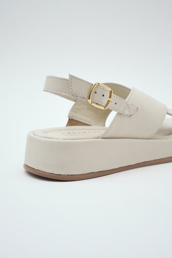 Tre Emme Sandalo Off White Donna - 5