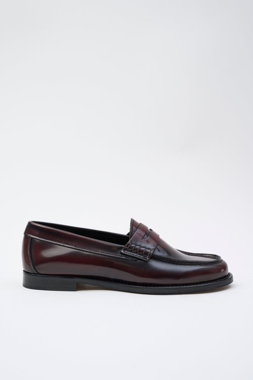 Tre Emme Mocassino Bordeaux Donna