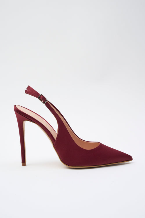 Tre Emme Slingback Bordò Donna