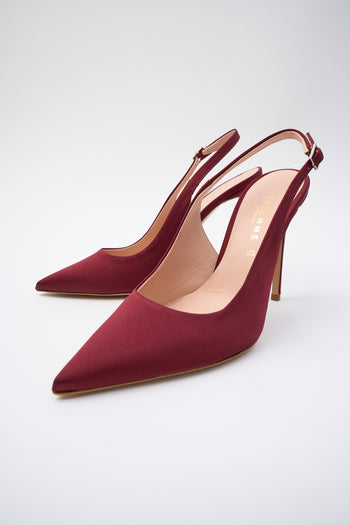Tre Emme Slingback Bordò Donna - 6