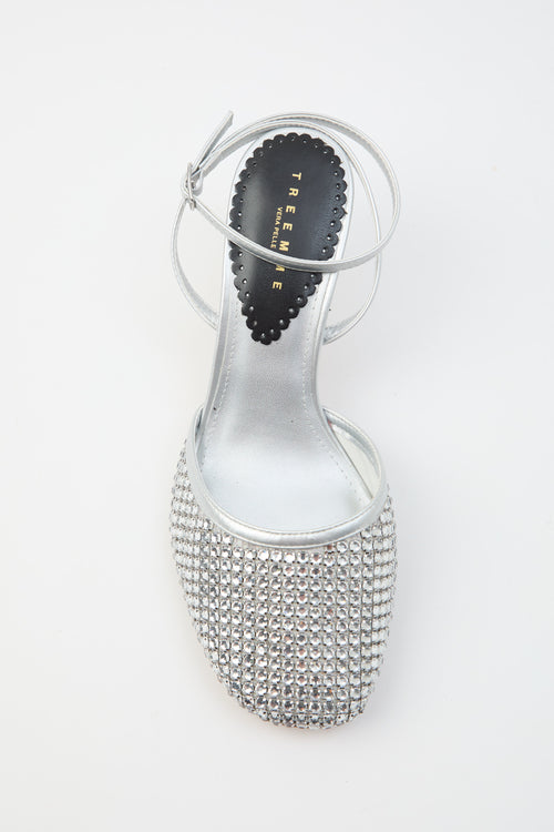 Tre Emme Sandalo Argento Donna