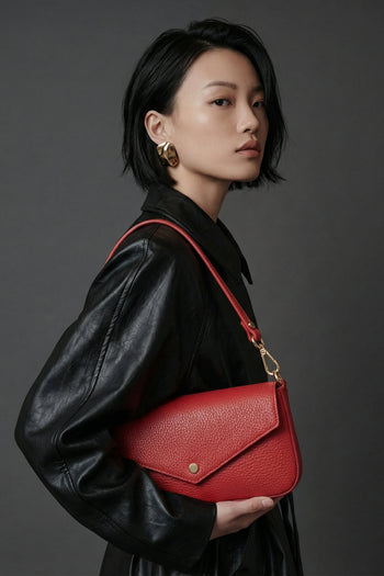 Tre Emme Borsa Rosso Donna - 7
