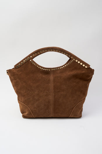 Tre Emme Borsa Camoscio Marrone Donna - 3