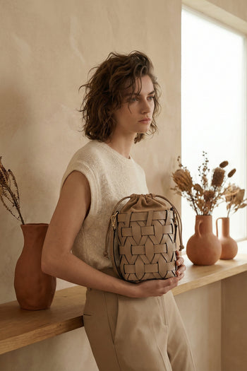 Tre Emme Borsa Beige Donna - 3