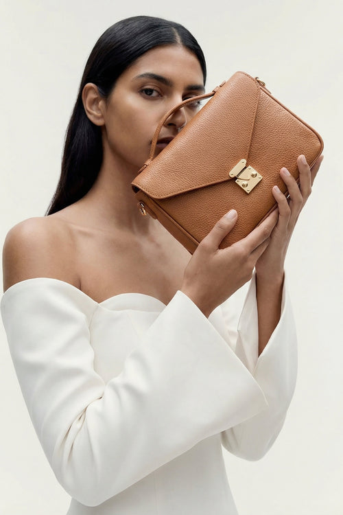 Tre Emme Borsa Cuoio Donna