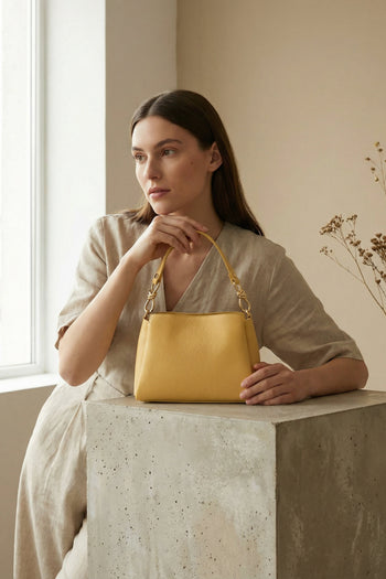 Tre Emme Borsa Giallo Donna - 9