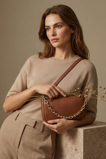 Tre Emme Borsa Cuoio Donna - 8