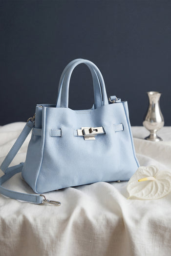 Tre Emme Borsa Azzurro Donna - 8