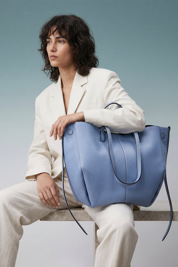 Tre Emme Borsa Azzurro Donna - 8