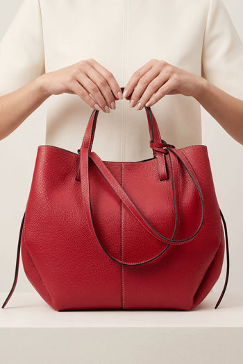 Tre Emme Borsa Rosso Donna - 8