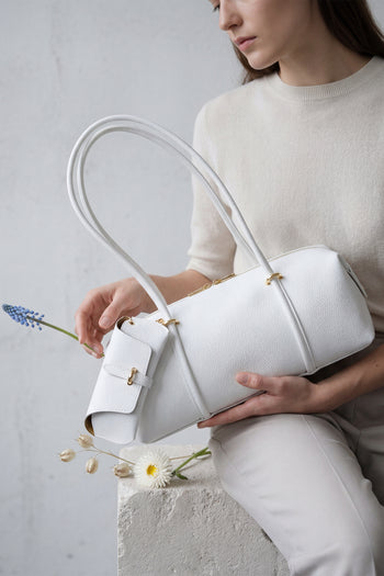 Tre Emme Borsa Bianco Donna - 9