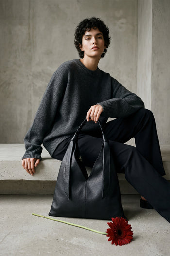 Tre Emme Borsa Nero Donna - 8