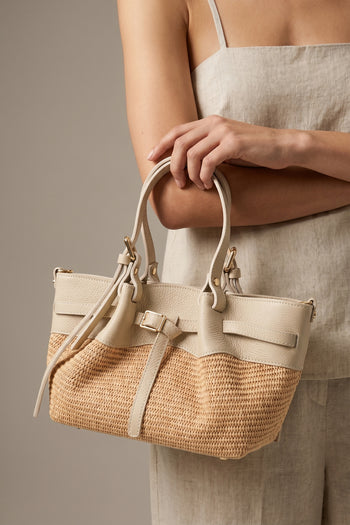 Tre Emme Borsa Beige Chiaro Donna - 8