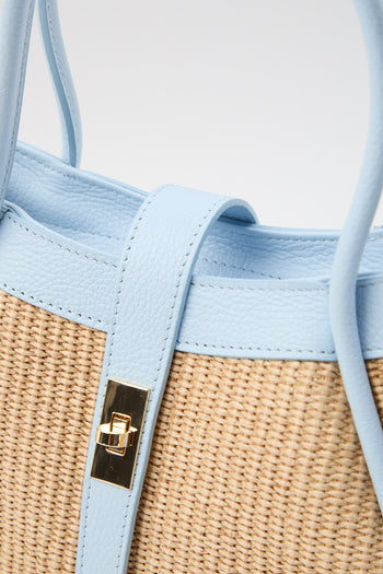 Tre Emme Borsa Azzurro Donna - 4