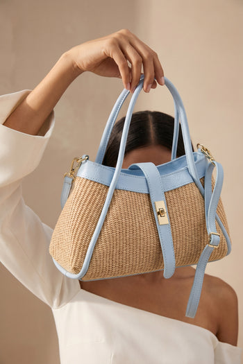 Tre Emme Borsa Azzurro Donna - 7