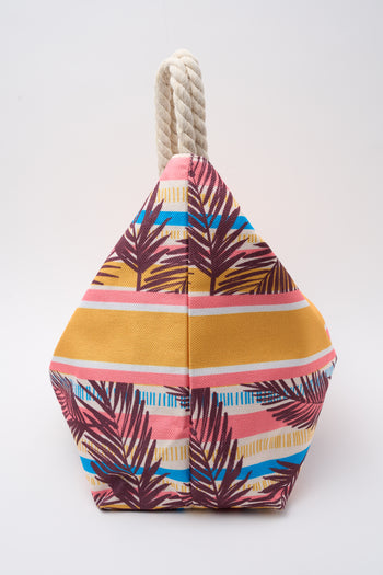 Tre Emme Borsa Foglie/righe Donna - 4