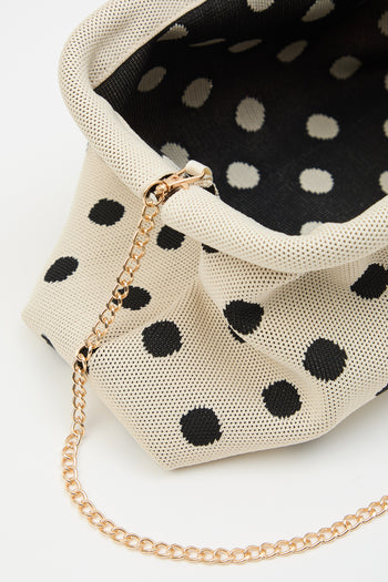 Tre Emme Borsa Pois Beige/nero Donna - 5