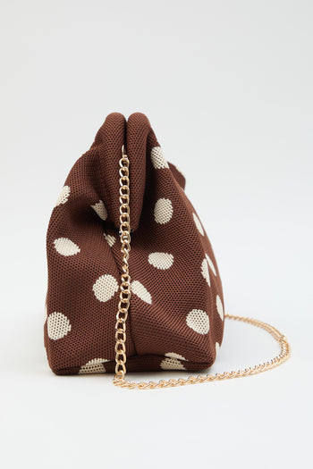 Tre Emme Borsa Pois Marrone/beige Donna - 3