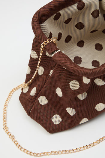 Tre Emme Borsa Pois Marrone/beige Donna - 4