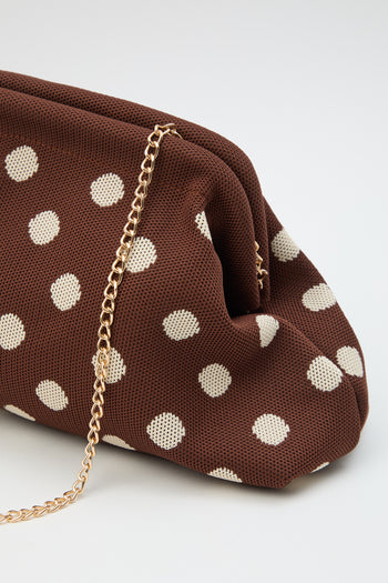 Tre Emme Borsa Pois Marrone/beige Donna - 5