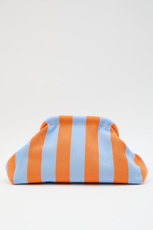 Tre Emme Borsa Righe Arancio/azzurro Donna