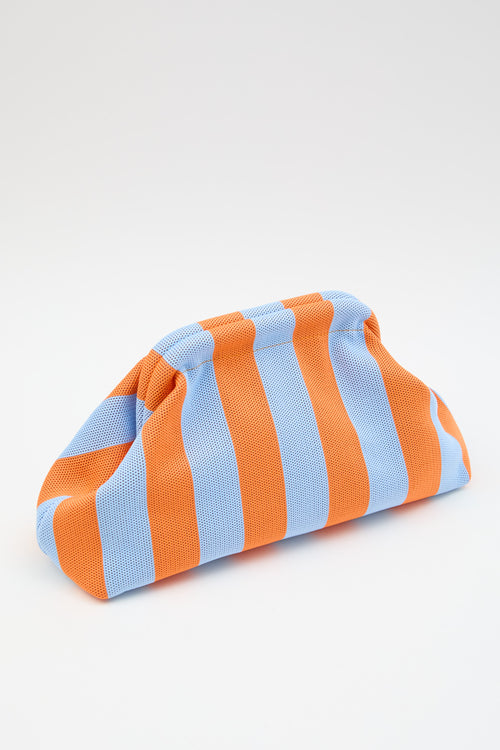 Tre Emme Borsa Righe Arancio/azzurro Donna - 2