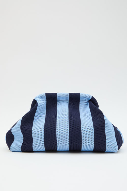 Tre Emme Borsa Righe Blu/azzurro Donna