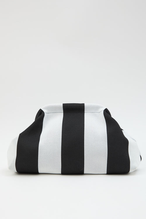 Tre Emme Borsa Righe Bianco/nero Donna