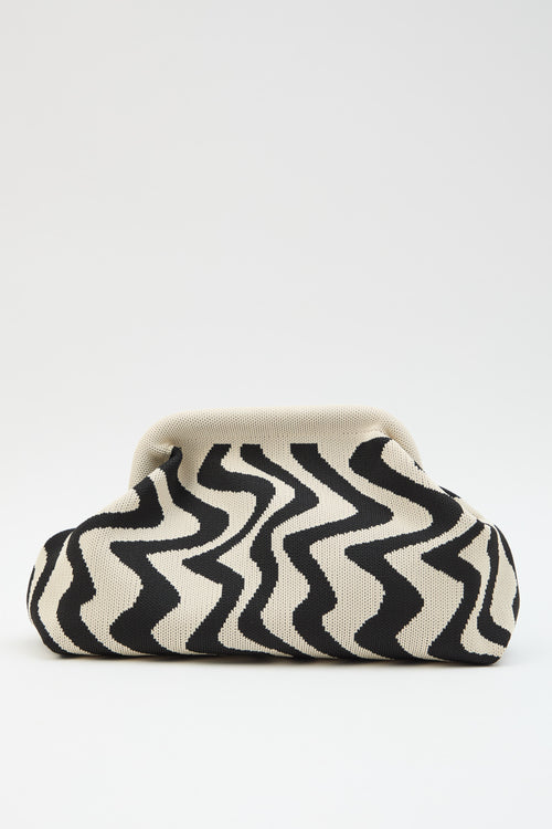 Tre Emme Borsa Zebra Beige/nero Donna
