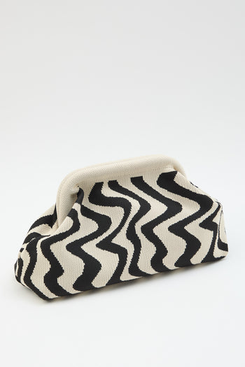 Tre Emme Borsa Zebra Beige/nero Donna - 3