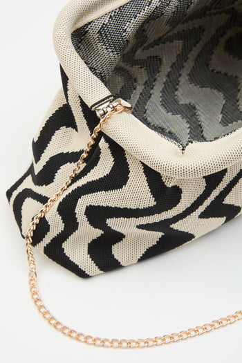 Tre Emme Borsa Zebra Beige/nero Donna - 5
