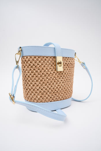Tre Emme Borsa Azzurro Donna - 5