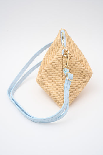 Tre Emme Borsa Naturale/azzurro Donna - 4