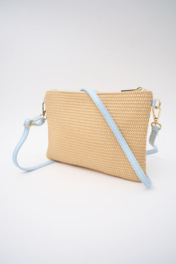 Tre Emme Borsa Naturale/azzurro Donna - 5
