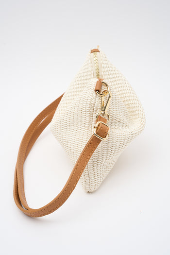 Tre Emme Borsa Bianco/cuoio Donna - 4