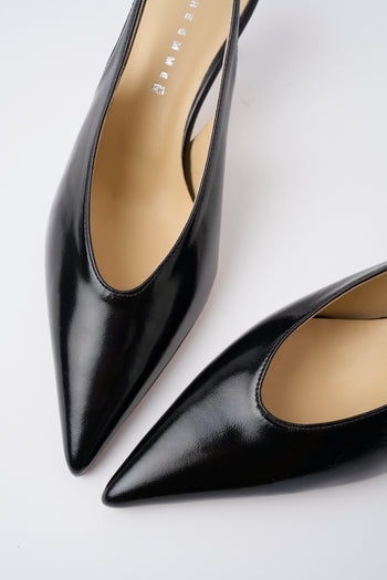 Tre Emme Slingback Nero Donna - 3
