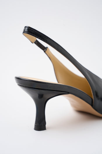 Tre Emme Slingback Nero Donna - 4