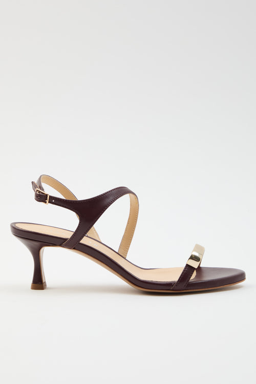 Tre Emme Sandalo Sangria+platino Donna